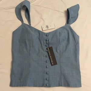 Banana republic chambray top